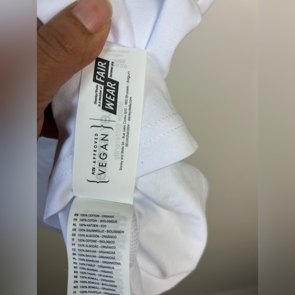 Stanley Stella 100%Vegan Organic Cotton T-Shirt Minimalist Comfortable Old Money - Picture 7 of 12